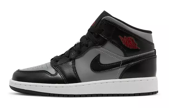 Кроссовки Jordan 1 Mid Shadow Red GS