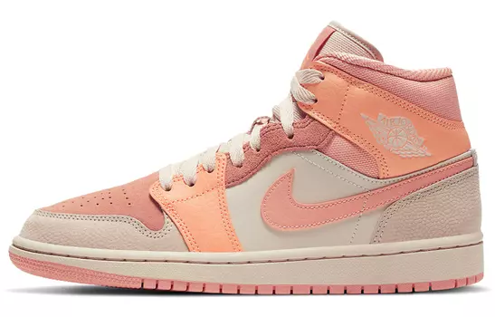 Кроссовки JORDAN 1 Mid Apricot Orange Women's