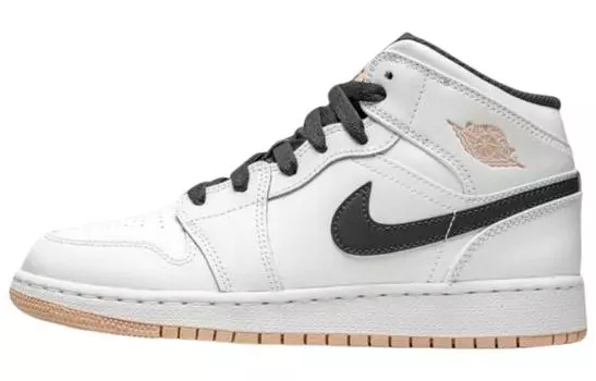 Кроссовки Jordan 1 Mid Arctic Orange GS