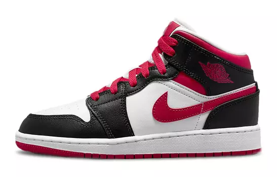 Кроссовки Jordan 1 Mid Very Berry GS