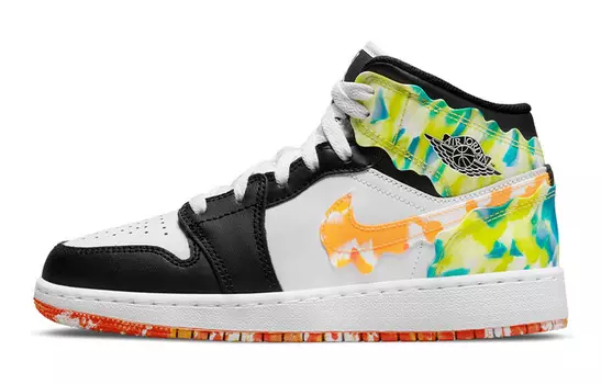 Кроссовки Jordan 1 Mid SE Slim Vortex GS