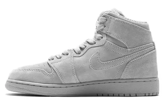 Кроссовки Jordan 1 Retro High Grey Suede BG