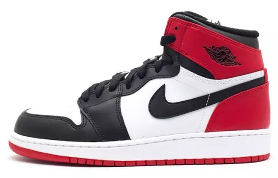 Кроссовки Jordan 1 Retro Black Toe 2013 GS