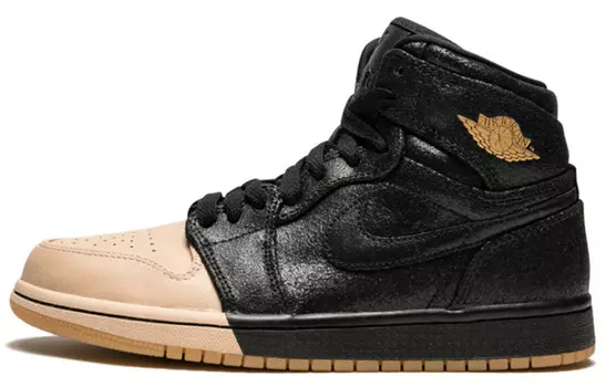 Кроссовки JORDAN 1 Retro High Dip-Toe Black Women's