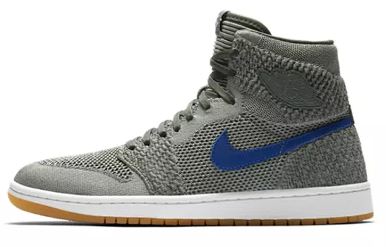 Кроссовки Air Jordan 1 Retro High Flyknit GS Clay Green GS