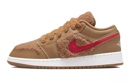 Кроссовки Jordan Kids Jordan 1 Low UTL "Teddy Bear" Sneakers
