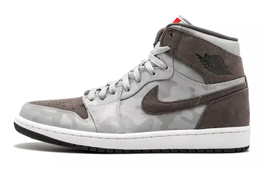 Кроссовки Jordan 1 Retro Hi Premium Camo GS