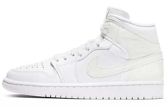 Кроссовки JORDAN 1 Mid Ivory White Women's