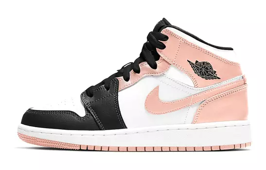 Кроссовки Jordan 1 Mid GS Crimson Tint
