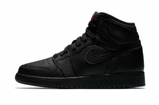 Кроссовки Jordan 1 Retro High OG BG Black University Red