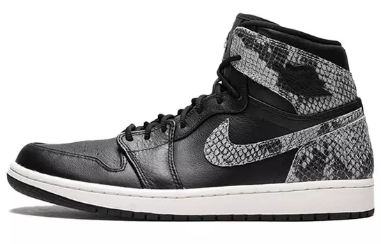 Кроссовки Jordan 1 Retro High Black Snake Women's