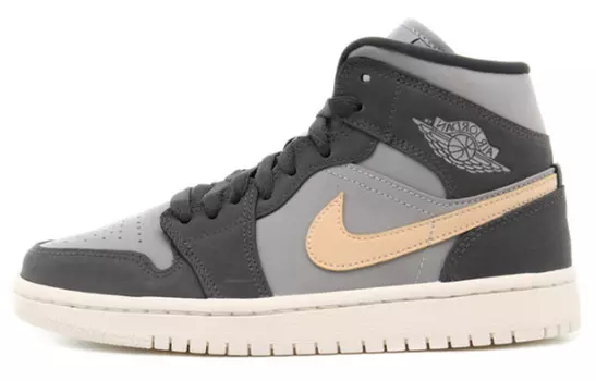 Кроссовки JORDAN 1 Mid Grey Onyx Women's