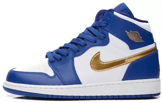 Кроссовки Jordan 1 Retro High Gold Medal GS