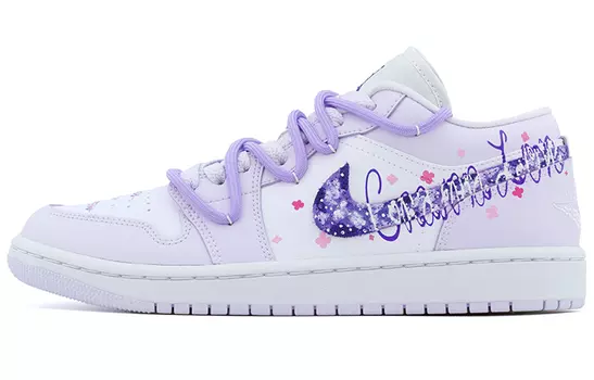 Кроссовки Jordan Air Jordan 1 Vintage Basketball Women, светло-сиреневый