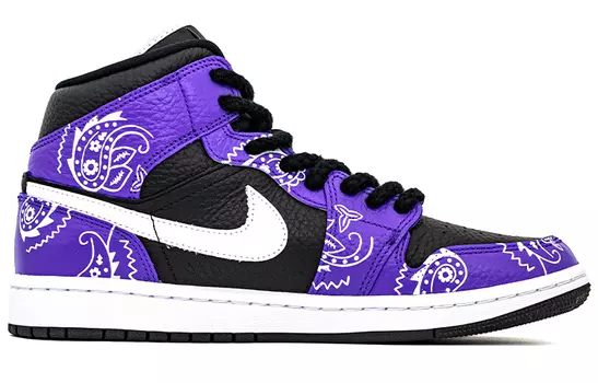 Jordan Air Jordan 1 винтажные баскетбольные кроссовки женские, Белый