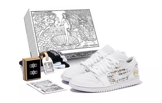 Jordan Air Jordan 1 винтажные баскетбольные кроссовки женские