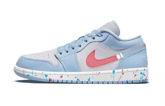 Jordan Air Jordan 1 винтажные баскетбольные кроссовки женские, Blue