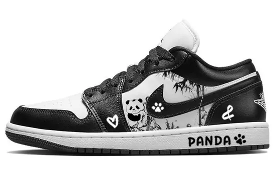 Jordan Air Jordan 1 винтажные баскетбольные кроссовки женские, Black