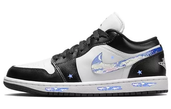 Jordan Air Jordan 1 винтажные баскетбольные кроссовки женские, Black
