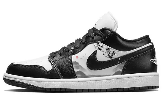 Jordan Air Jordan 1 винтажные баскетбольные кроссовки женские, Black