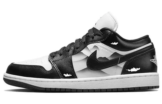 Jordan Air Jordan 1 винтажные баскетбольные кроссовки женские, Black