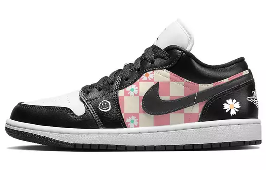 Jordan Air Jordan 1 винтажные баскетбольные кроссовки женские, Black