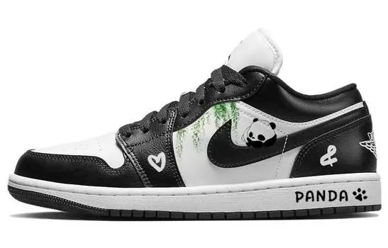 Jordan Air Jordan 1 винтажные баскетбольные кроссовки женские, Black