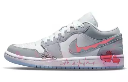 Jordan Air Jordan 1 винтажные баскетбольные кроссовки женские, Gray
