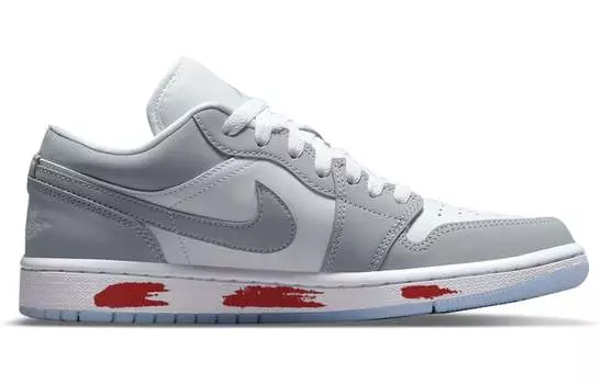 Jordan Air Jordan 1 винтажные баскетбольные кроссовки женские, Light Gray
