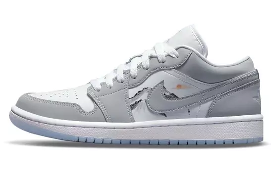 Jordan Air Jordan 1 винтажные баскетбольные кроссовки женские, Light Gray