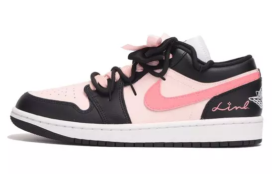 Jordan Air Jordan 1 винтажные баскетбольные кроссовки женские, Pink