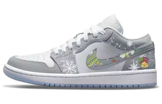 Jordan Air Jordan 1 винтажные баскетбольные кроссовки женские, Light Gray
