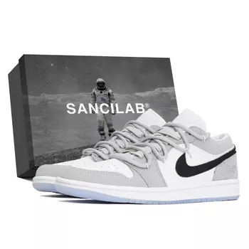 Jordan Air Jordan 1 винтажные баскетбольные кроссовки женские, White