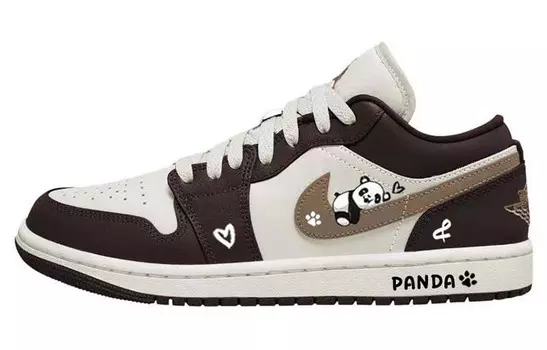 Jordan Air Jordan 1 винтажные баскетбольные кроссовки женские, Dark Brown