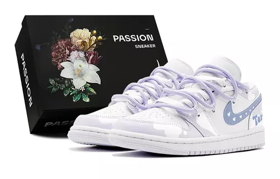 Jordan Air Jordan 1 винтажные баскетбольные кроссовки женские, Light Purple