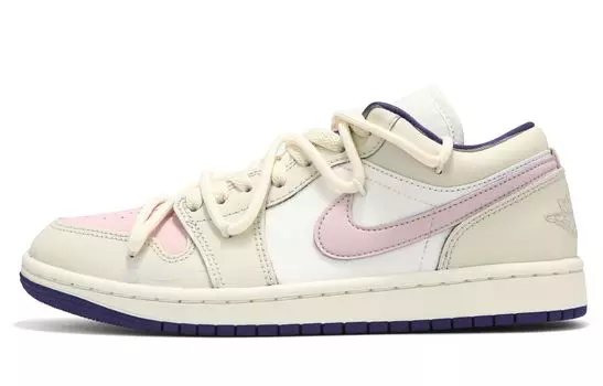 Jordan Air Jordan 1 винтажные баскетбольные кроссовки женские, Off-white
