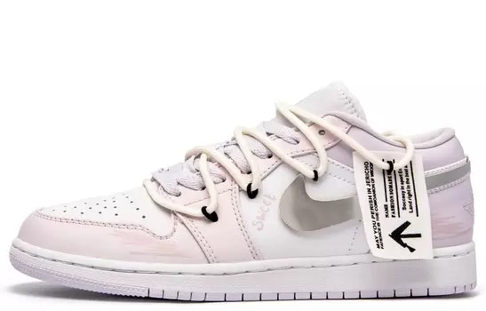 Jordan Air Jordan 1 винтажные баскетбольные кроссовки женские, Lilac