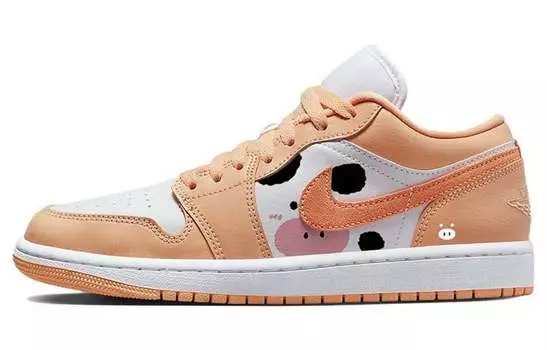 Jordan Air Jordan 1 винтажные баскетбольные кроссовки женские, Yellow