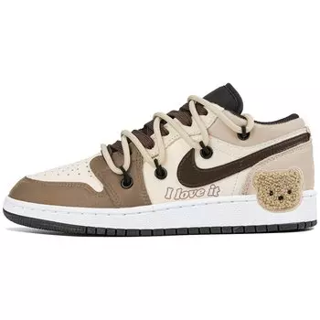 Jordan Air Jordan 1 винтажные баскетбольные кроссовки женские, White