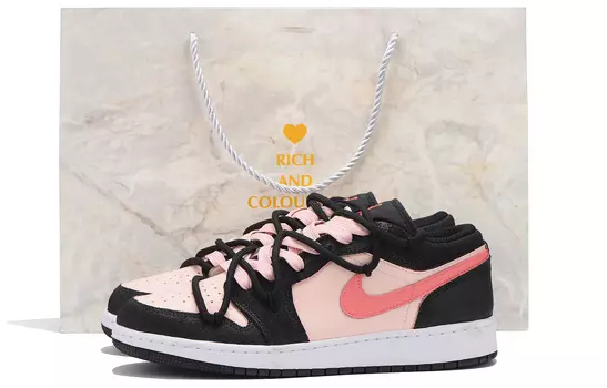 Jordan Air Jordan 1 винтажные баскетбольные кроссовки женские, Pink
