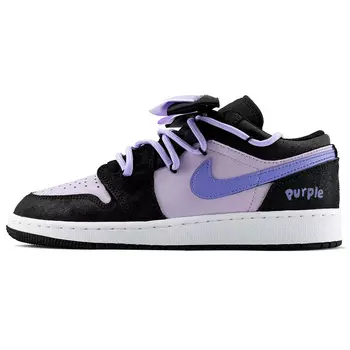 Jordan Air Jordan 1 винтажные баскетбольные кроссовки женские, Lavender