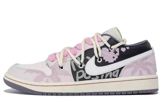 Jordan Air Jordan 1 винтажные баскетбольные кроссовки женские, White