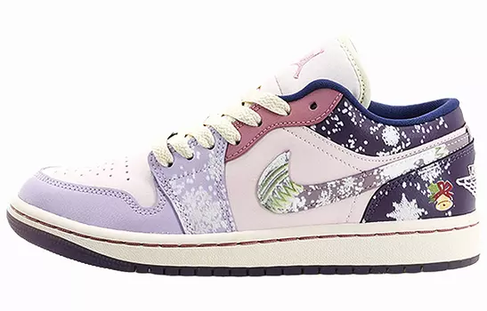 Jordan Air Jordan 1 винтажные баскетбольные кроссовки женские, White