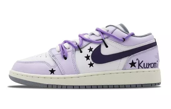 Jordan Air Jordan 1 винтажные баскетбольные кроссовки женские, Lavender