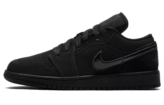 Кроссовки Jordan 1 Low GS Triple Black