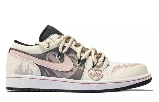 Jordan Air Jordan 1 винтажные баскетбольные кроссовки женские, White