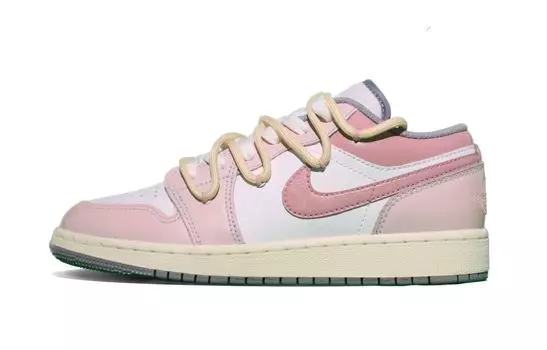 Jordan Air Jordan 1 винтажные баскетбольные кроссовки женские, Pink