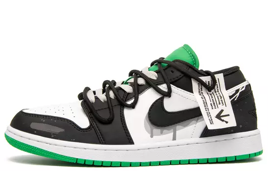 Jordan Air Jordan 1 винтажные баскетбольные кроссовки женские, Black
