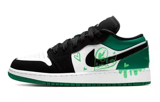 Jordan Air Jordan 1 винтажные баскетбольные кроссовки женские, Green