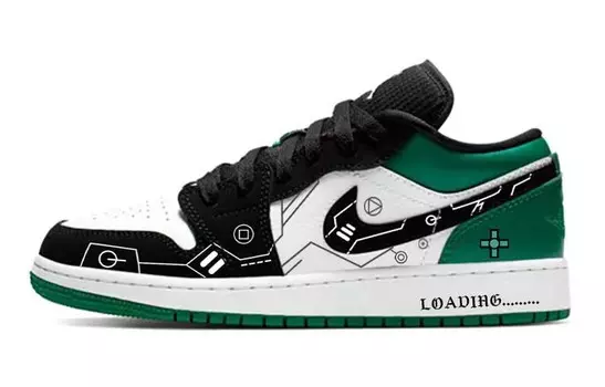 Jordan Air Jordan 1 винтажные баскетбольные кроссовки женские, Green